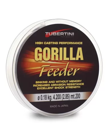 Tubertini Fishing Lines Gorilla Feeder 200 meters Tubertini Fishing Lines