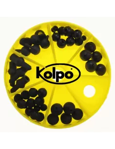 Kolpo Perline Pesca Morbide Misure Assortite Accessori mare Kolpo