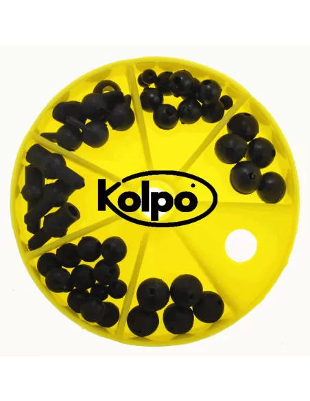 Kolpo Perline Pesca Morbide Misure Assortite Accessori mare Kolpo
