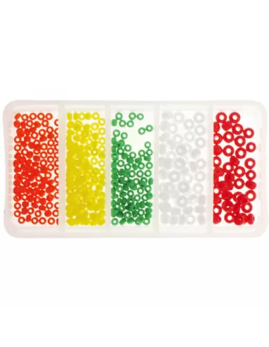 Kolpo Assortimento Perline Pesca 300 pz Accessori mare Kolpo