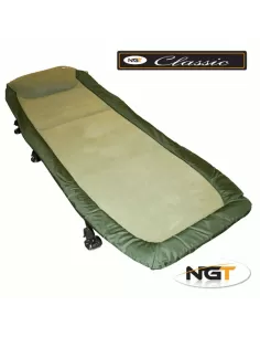 Ngt Lettino Pesca in Microfibra Regolabile Carpfishing