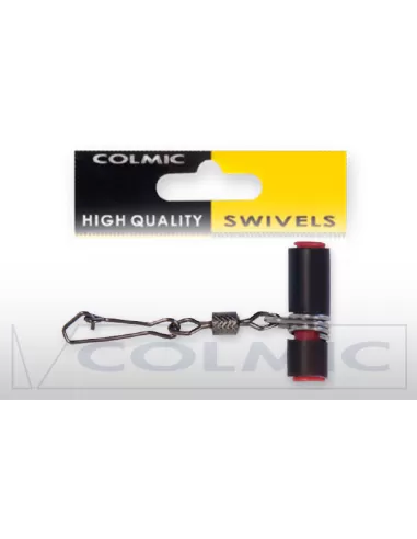 Colmic Attacco Scorrevole con Girella e Moschettone 5 pz Accessori mare Colmic