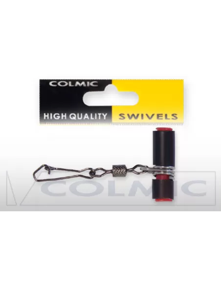 Colmic Attacco Scorrevole con Girella e Moschettone 5 pz Accessori mare Colmic