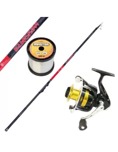 Kit Pesca Bolognese Canna Mulinello e Filo Kit da pesca Kolpo