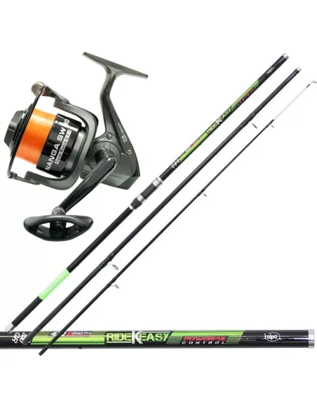Kit Pesca Surf Casting Canna 3 Pezzi Big Mulinello Pesca Kit da pesca Kolpo