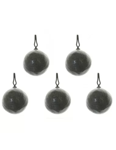 Piombi Pesca Drop Short Sfera Kolpo 5 pz Esche Artificiali Kolpo