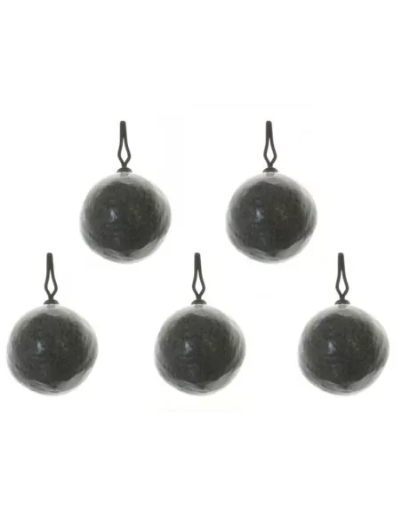 Piombi Pesca Drop Short Sfera Kolpo 5 pz Esche Artificiali Kolpo