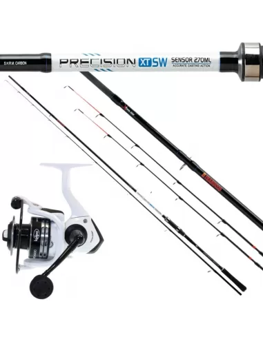 kit Pesca Feeder Trabucco Canna e Mulinello Kit da pesca Trabucco