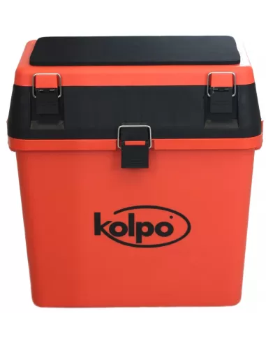 Paniere con Seduta Porta Accessori e Tracolla Kolpo Orange Panchetti Sedie e Accessori Kolpo