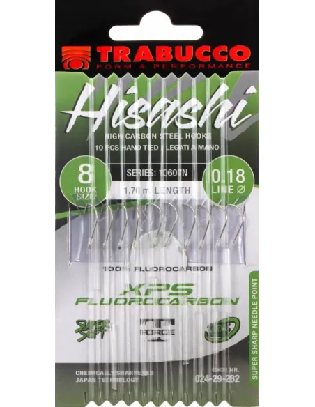 Fish hooks Tied Trabucco Hisashi 10607N