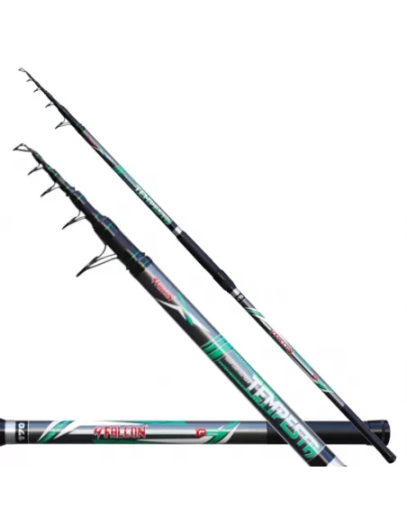 Canna da Pesca Surf Casting Telescopica Tempesta Falcon 170 gr Canne da pesca Falcon