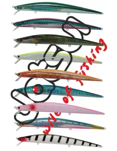 Artificial bait Minnow Long Jerk SW LL Jatsui 180 mm 26gr 
