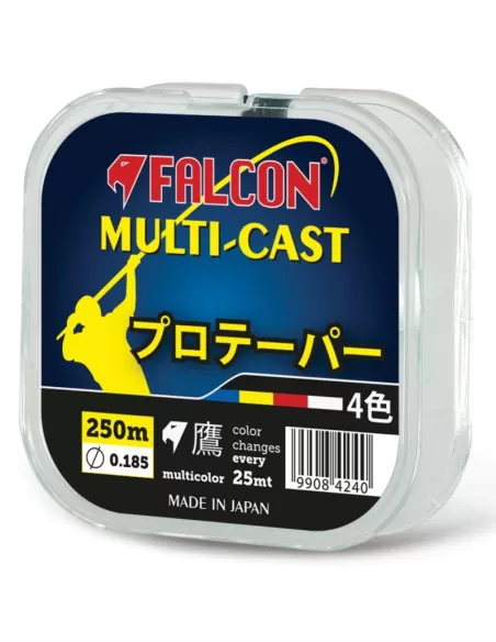 Filo da Pesca Falcon Multicolor 250 mt Fili da pesca Falcon