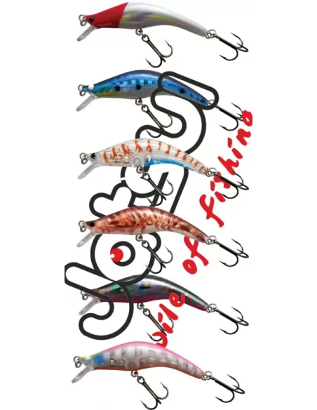 Artificiale da Pesca Spinning M Shrimp Jatsui 5 cm 3.2 gr Esche Artificiali Jatsui