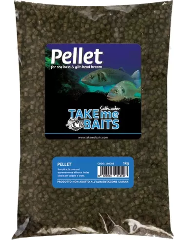 Pellet da Pesca Spigole Orate Pasture Take me Bait