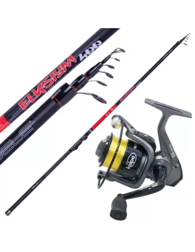 Kit Canna Bolognese con Mulinello e Filo Kolpo Kit da pesca Kolpo