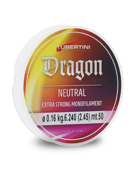 Filo da Pesca Tubertini Dragon Neutral 50 Mt Fili da pesca Tubertini
