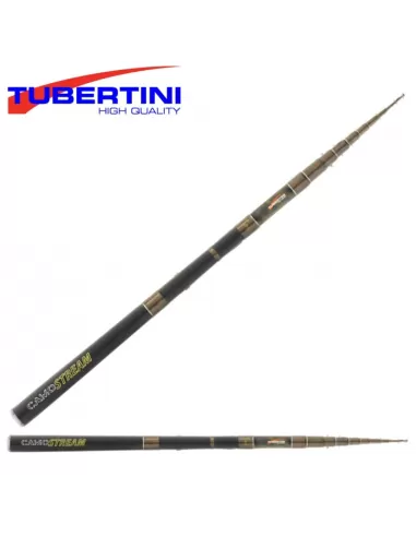 Canna da Pesca Tubertini Camo Stream Bolognese  Canne da pesca Tubertini