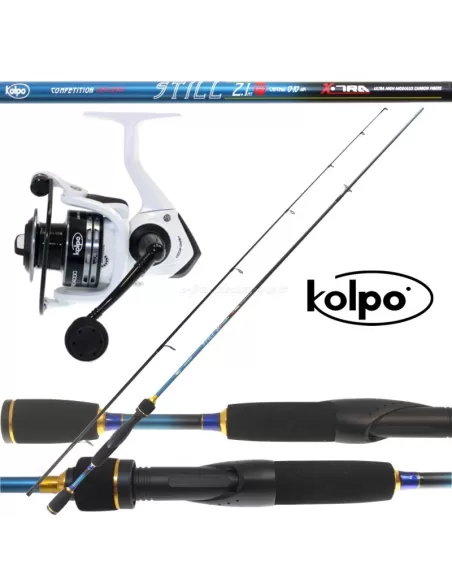 Kit Spinning Canna Still Mulinello Hero Special Kit da pesca Kolpo