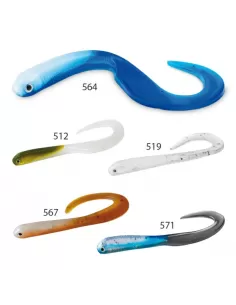 Soft Lure Jas Seika 125mm Esche Artificiali Tubertini