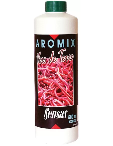 Additivo Aromix Vers De Terre Sensas Liquido 500ml Pasture Sensas