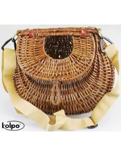 Large capacity basket Wicker fishing Kolpo 