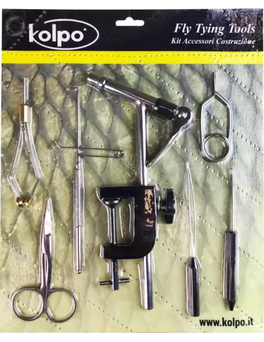 Kit Accessori Costruzione Kolpo Pesca Mosca Pesca a mosca Kolpo
