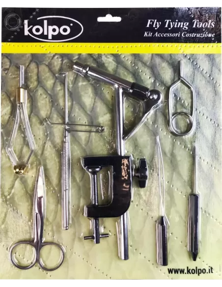 Kit Accessori Costruzione Kolpo Pesca Mosca Pesca a mosca Kolpo