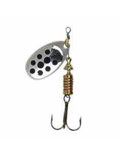 Mepps Size Decorè Silver Scoop Blackheads 