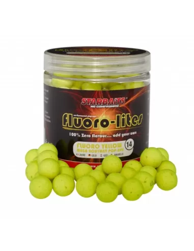 Fluorolite Pop Up Starbaits Yellow Carpfishing Starbaits