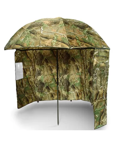 Ombrellone con Tenda Camo Removibile Mt 2.20 Ombrelloni da pesca Kolpo