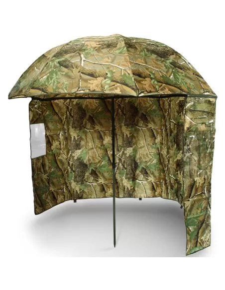 Ombrellone con Tenda Camo Removibile Mt 2.20 Ombrelloni da pesca Kolpo