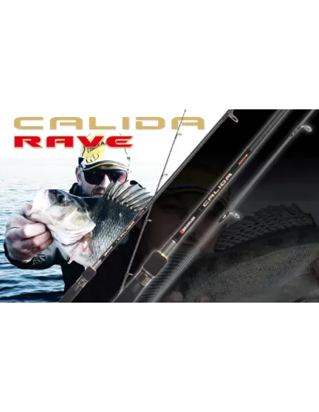 Herakles Canna da Spinning Calida Rave 2 Sections Canne da pesca Herakles