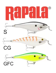 Rapala Shad Rap Magnum Sinking 12 cm Esche Artificiali Rapala