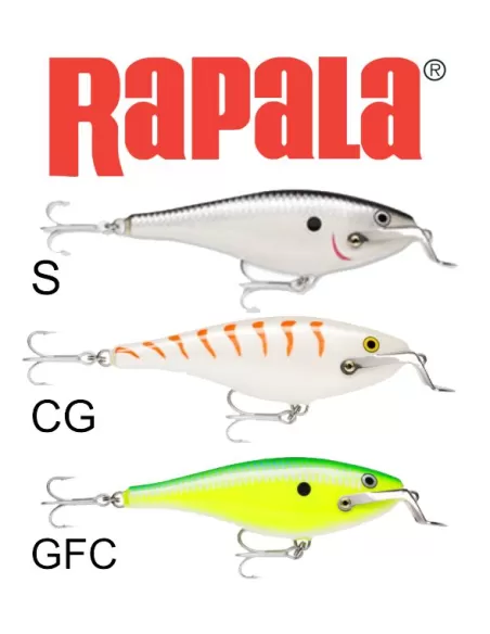 Rapala Shad Rap Magnum Sinking 12 cm Esche Artificiali Rapala