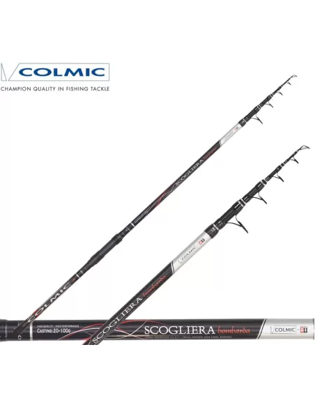 Colmic Canna Telesurf Scogliera Bombarda Canne da pesca Colmic