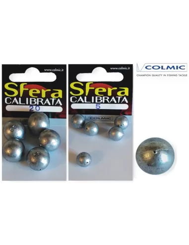Colmic Sfere Calibrate 5 pz Minuteria Colmic