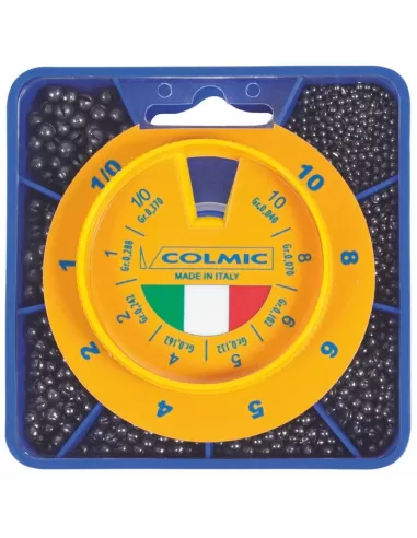 Colmic Mascot con Pallini Super Calibrati 8 Misure Fine Sile Minuteria Colmic