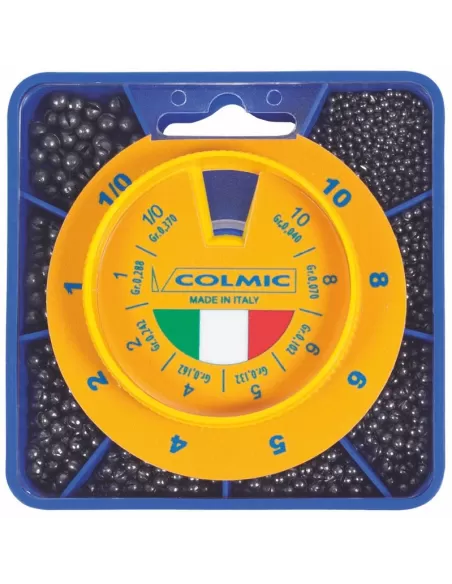 Colmic Mascot con Pallini Super Calibrati 8 Misure Fine Sile Minuteria Colmic