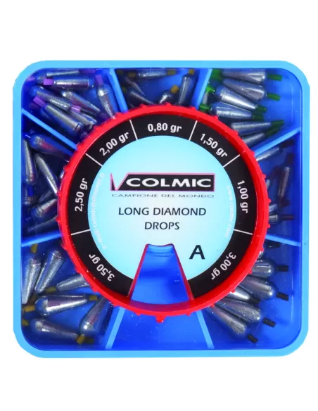 Colmic Piombo con Tubetto Long Misure Piccole Minuteria Colmic