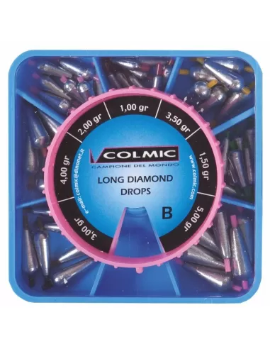 Colmic Piombo con Tubetto Long Misure Medie Minuteria Colmic