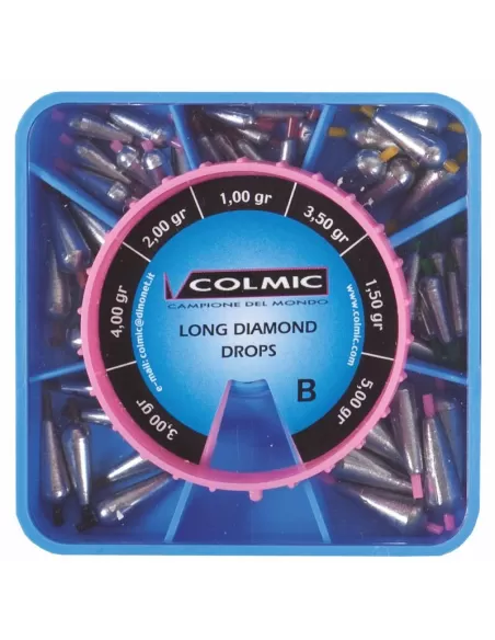Colmic Piombo con Tubetto Long Misure Medie Minuteria Colmic