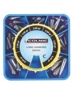 Colmic Piombo con Tubetto Long Misure Grandi Minuteria Colmic