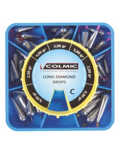 Colmic Piombo con Tubetto Long Misure Grandi Minuteria Colmic
