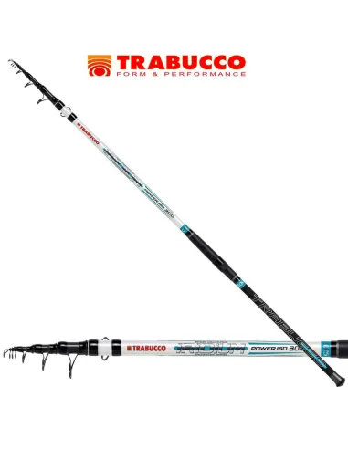 Trabucco Canna da Pesca Bolentino Telescopica Iridium Power Iso 400 gr Canne da pesca Trabucco