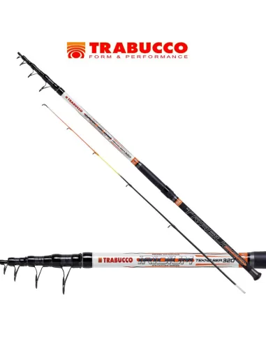 Trabucco Canna da Pesca Bolentino Telescopica Iridium Tekno Sea 150 gr Canne da pesca Trabucco