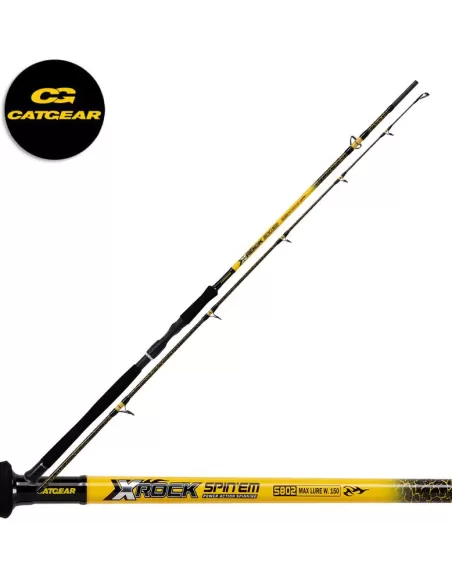 Catgear Canna Siluro x Rock Spin em 200 gr Canne da pesca Catgear