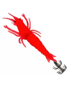 Totanara Shrimp Squid Jig 10 Cm Rosso Esche Artificiali Kolpo