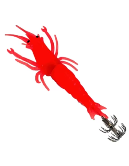 Totanara Shrimp Squid Jig 10 Cm Rosso Esche Artificiali Kolpo