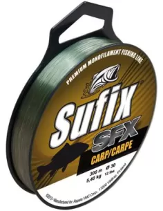 Sufix Filo Pesca SFX Carp Green 300 mt Fili da pesca Sufix